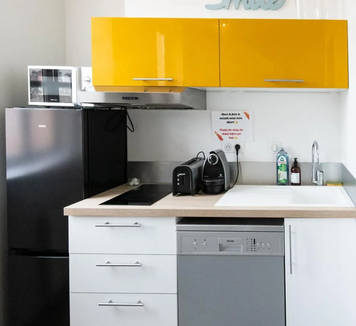 Duplex Scandinave A Cosy Et Calme - Lyon Part-Dieu 0*,
